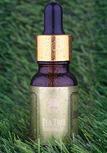 Organic Tea Tree Essential Oil for Skin Care, Hair Growth & Aromatherapy - 100% Pure Natural Therapeutic Grade Oil for Diffusers, Massage & DIY Beauty Products