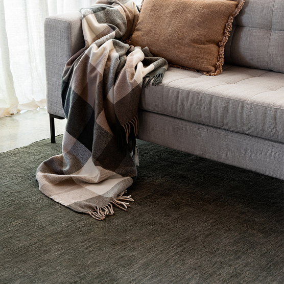 Baya Sandringham Forest Area Rug 200cm x 300cm (6.6ft x 9.8ft) - Soft Non-Slip Living Room Rug for Bedroom, Dining Room, and Home Decor