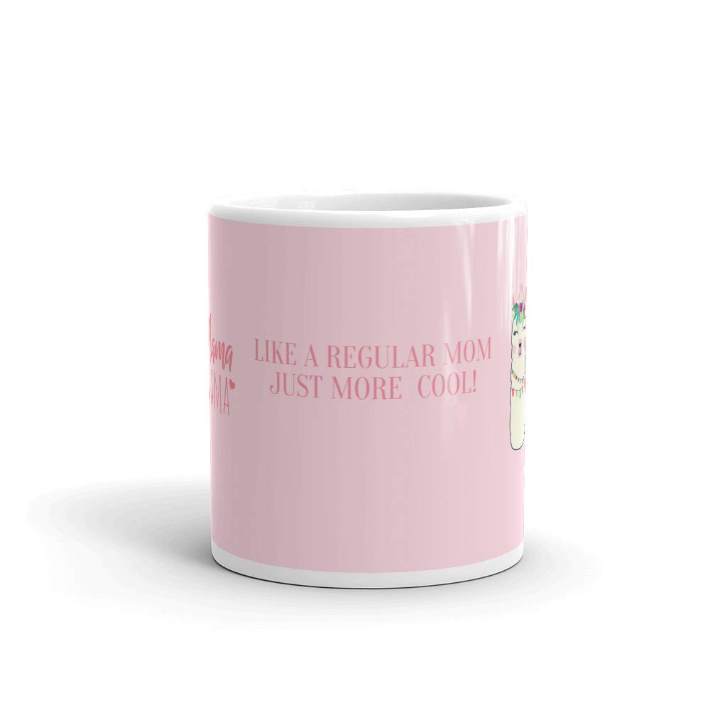 Mother's Day Gift Mug - Pink Llama Design Ceramic Coffee Cup for Mom, 11oz, Perfect for Tea, Coffee & Hot Chocolate - Ideal for Mother's Birthday, Christmas & Special Occasions