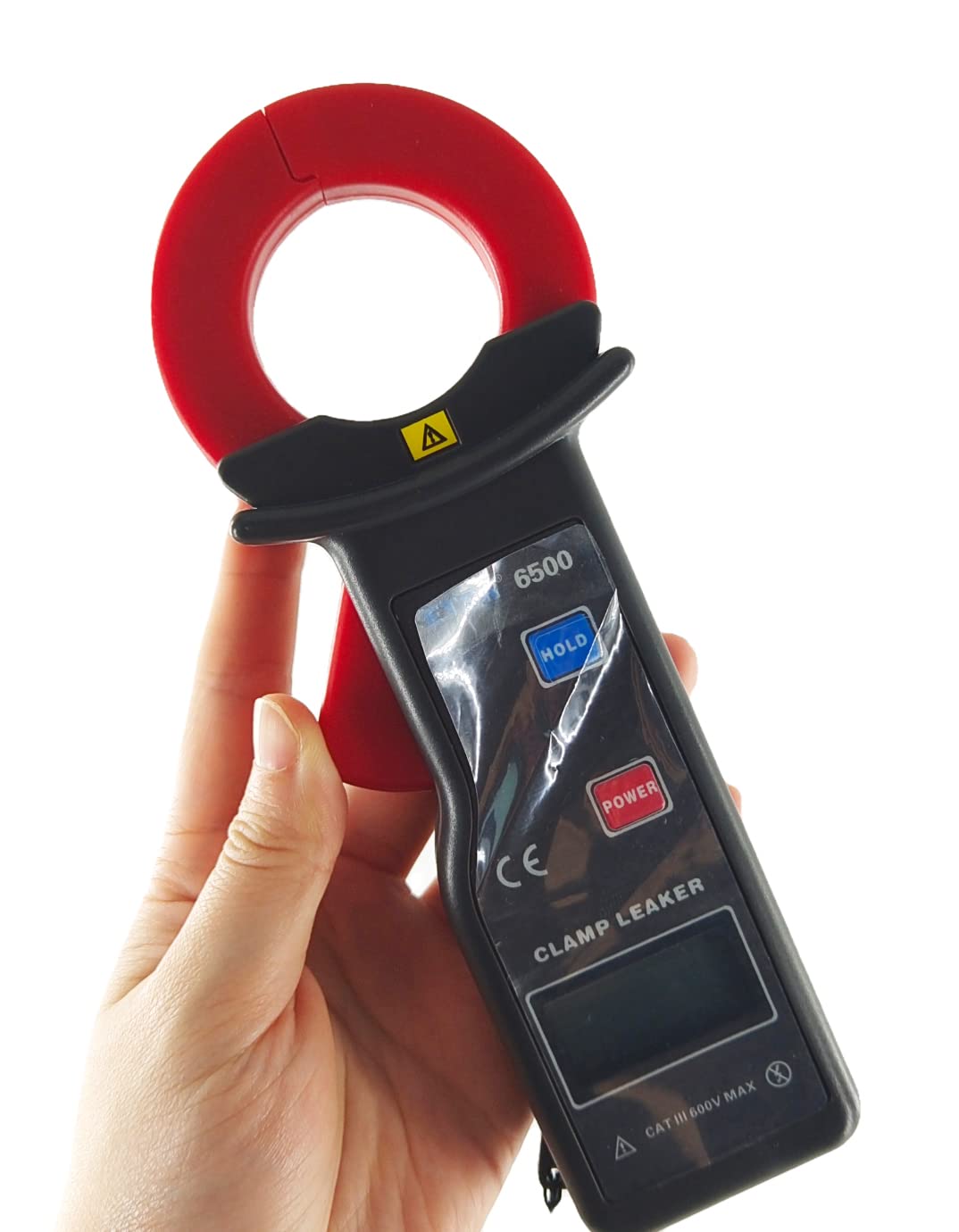 Digital Clamp Meter Leakage Current Tester - AC Clamp Ammeter with Data Storage (99 Groups), 0.000mA-300.00A Range - Perfect for Electrical Maintenance, HVAC Repair & Industrial Safety Testing