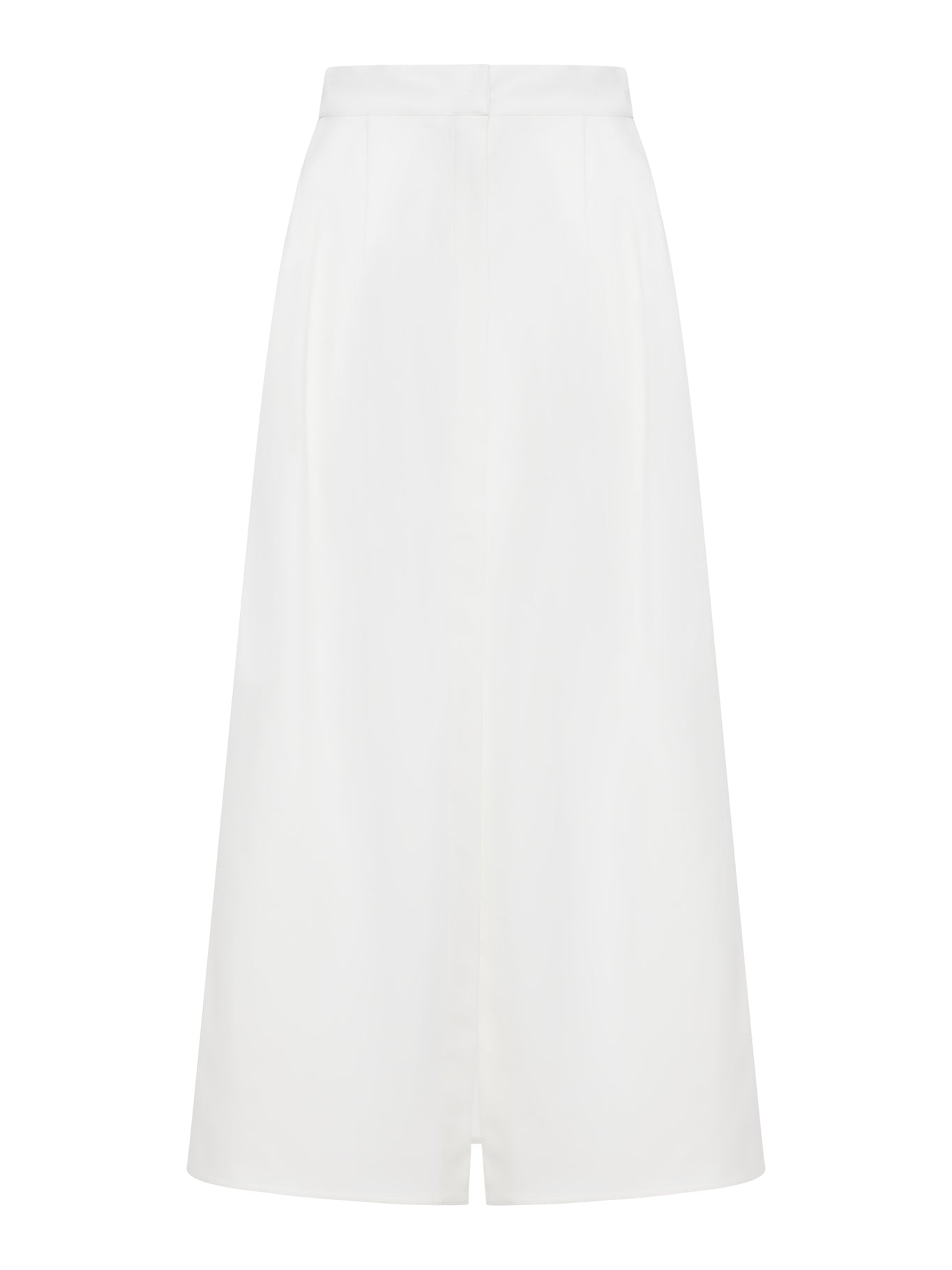 Long Wide Gabardine Skirt for Women - Elegant High Waist Flowy Maxi Skirt | Perfect for Office, Casual Wear & Special Occasions