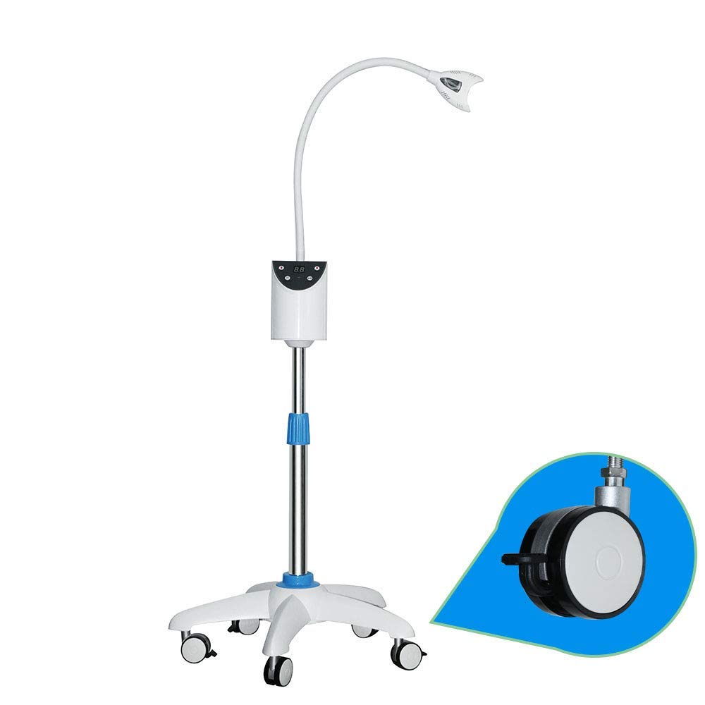Professional Teeth Whitening Kit with 4 Blue LED Lights & Digital Indicator - At-Home Teeth Bleaching System for Brighter Smile - Perfect for Daily Use, Travel, and Special Occasions