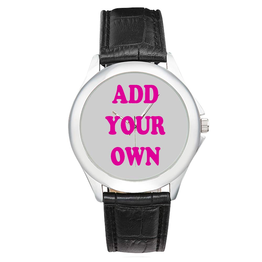 Personalized Rose Gold Photo Watch for Women - Custom Engraved Valentine's Day Gift - Perfect for Anniversaries, Birthdays & Romantic Occasions
