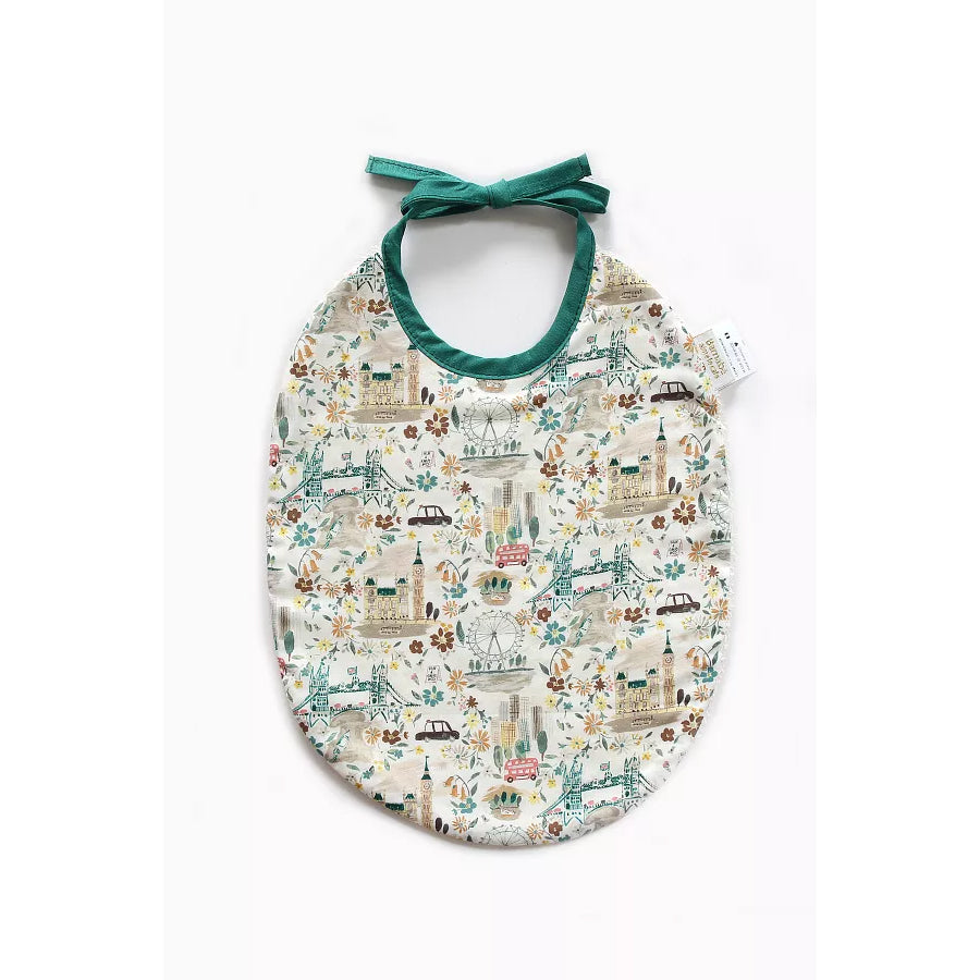 Barnabe Loves Coffee Bib - 22 x 29 cm Waterproof Baby Feeding Bib for Messy Eaters - Perfect for Coffee Lovers & Toddler Mealtime