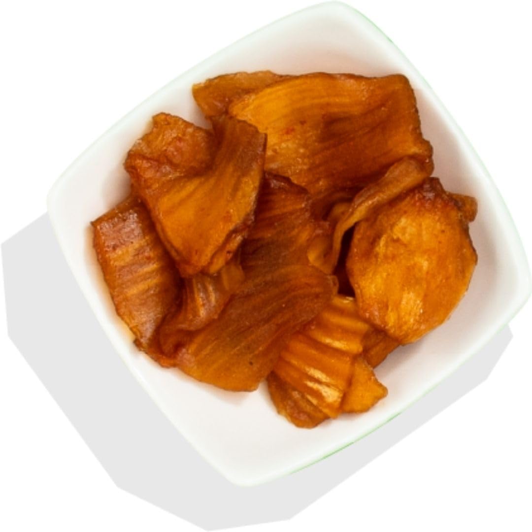 Amäzi Foods | Ginger Lime Dried Jackfruit (6 Pack) | All Natural, Gluten Free Healthy Dried Fruit Snacks | Vegan, Paleo & Keto Friendly | Perfect for On-the-Go, Hiking & Office Snacking
