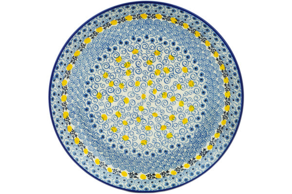 10-Piece Lemon-Themed Dinner Plate Set - Elegant & Durable Ceramic Plates for Dining, Entertaining & Kitchen Decor | Perfect for Restaurants, Home Use & Gifts