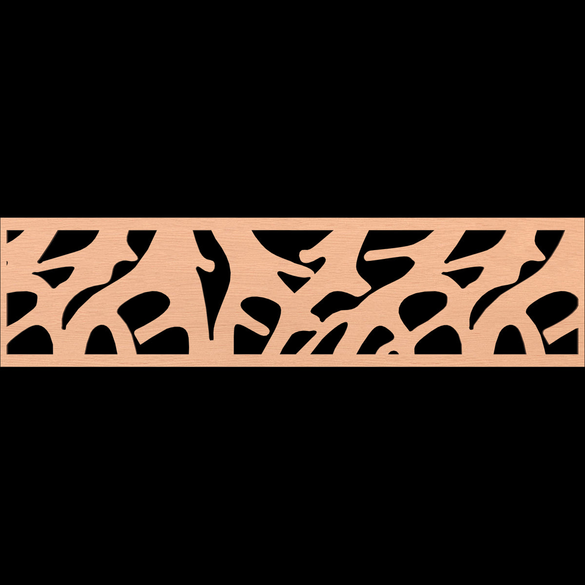 Handcrafted Manton Fretwork Moulding - Premium Wooden Decorative Trim for Home & Furniture | Perfect for DIY Projects, Wall Accents, and Cabinet Embellishments