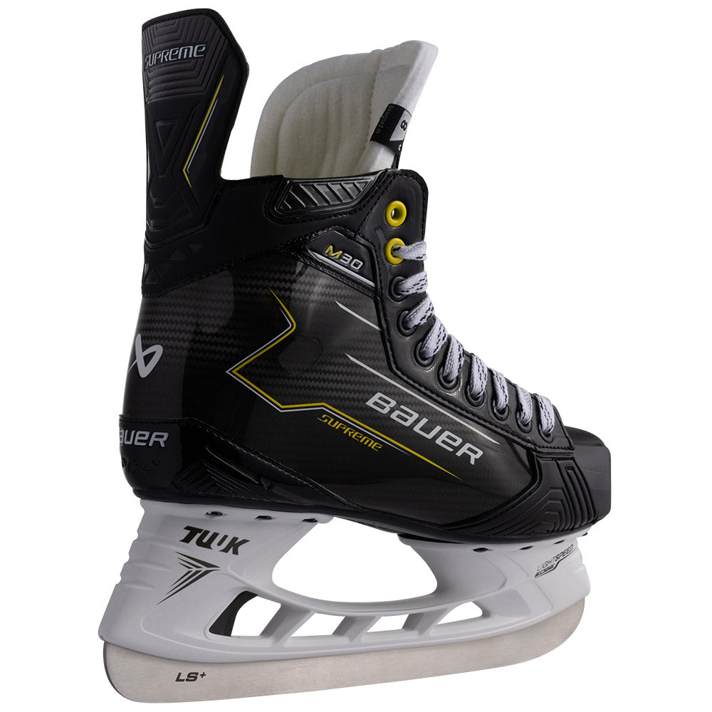 Bauer Supreme M30 Senior Ice Hockey Skates - Professional Performance Skates for Men - Perfect for Competitive Games & Ice Rink Training
