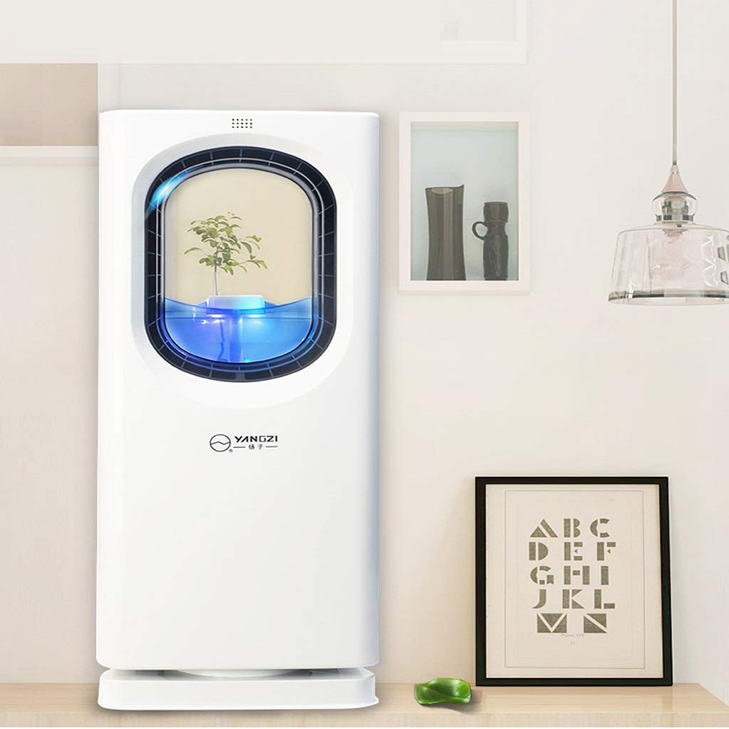 Bladeless Fan 25.6 Inch - USB Portable Leafless Air Cooler with Humidifier, Energy Saving Personal Fan for Home, Office Desk & Bedroom - Perfect for Cooling & Air Circulation in Small Spaces