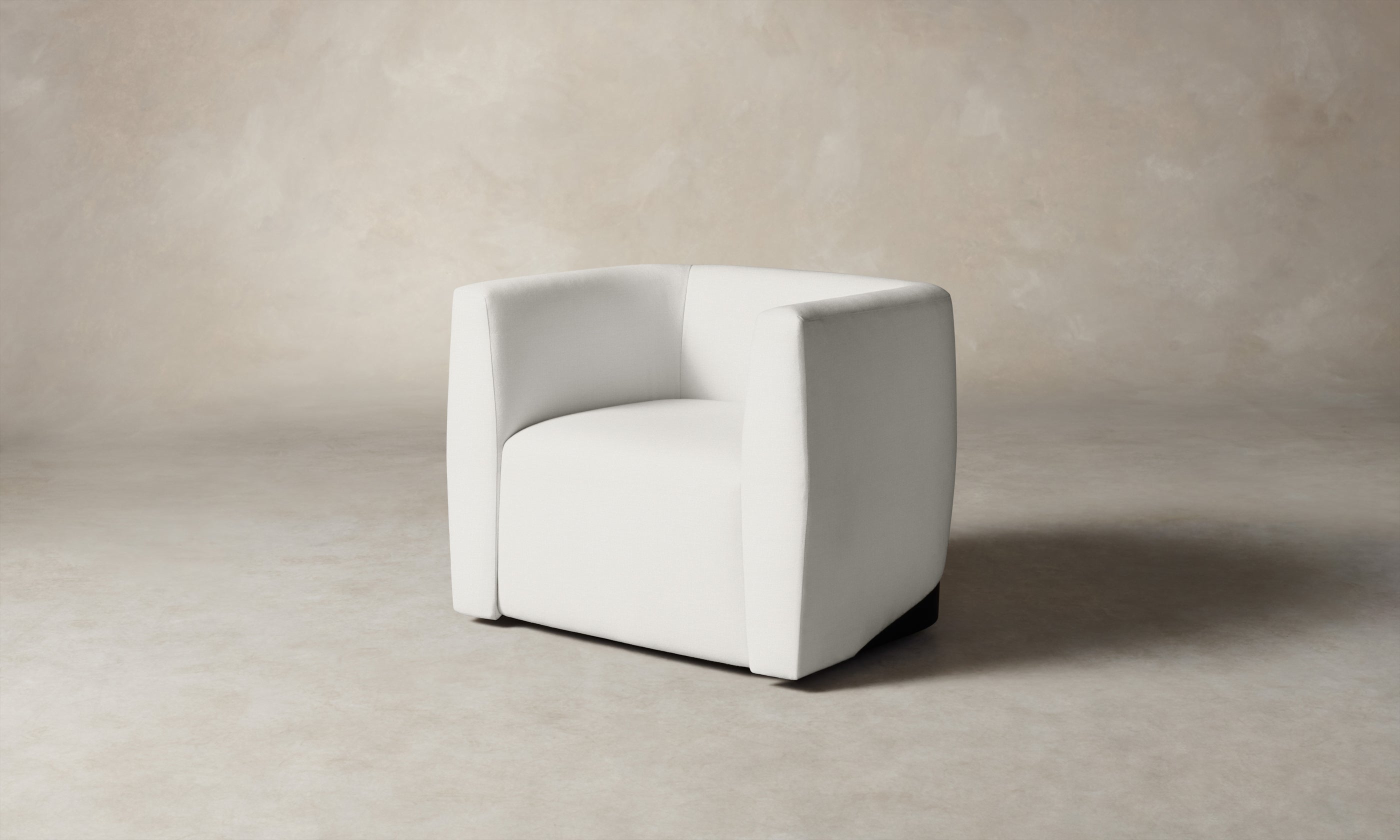 Henri Swivel Chair - Modern Performance Linen Upholstery, 360° Rotation, Comfortable Lounge Chair for Living Room, Bedroom or Office - Perfect for Relaxing, Reading and Entertaining Guests