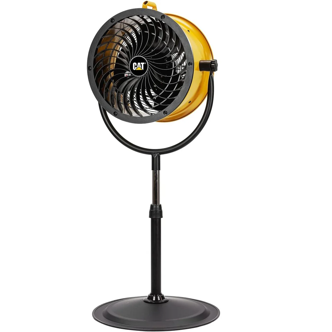 HVPD 14AC 14 High Velocity Pedestal Drum Air Circulator Fan - Powerful Cooling for Large Rooms, Warehouses & Industrial Spaces