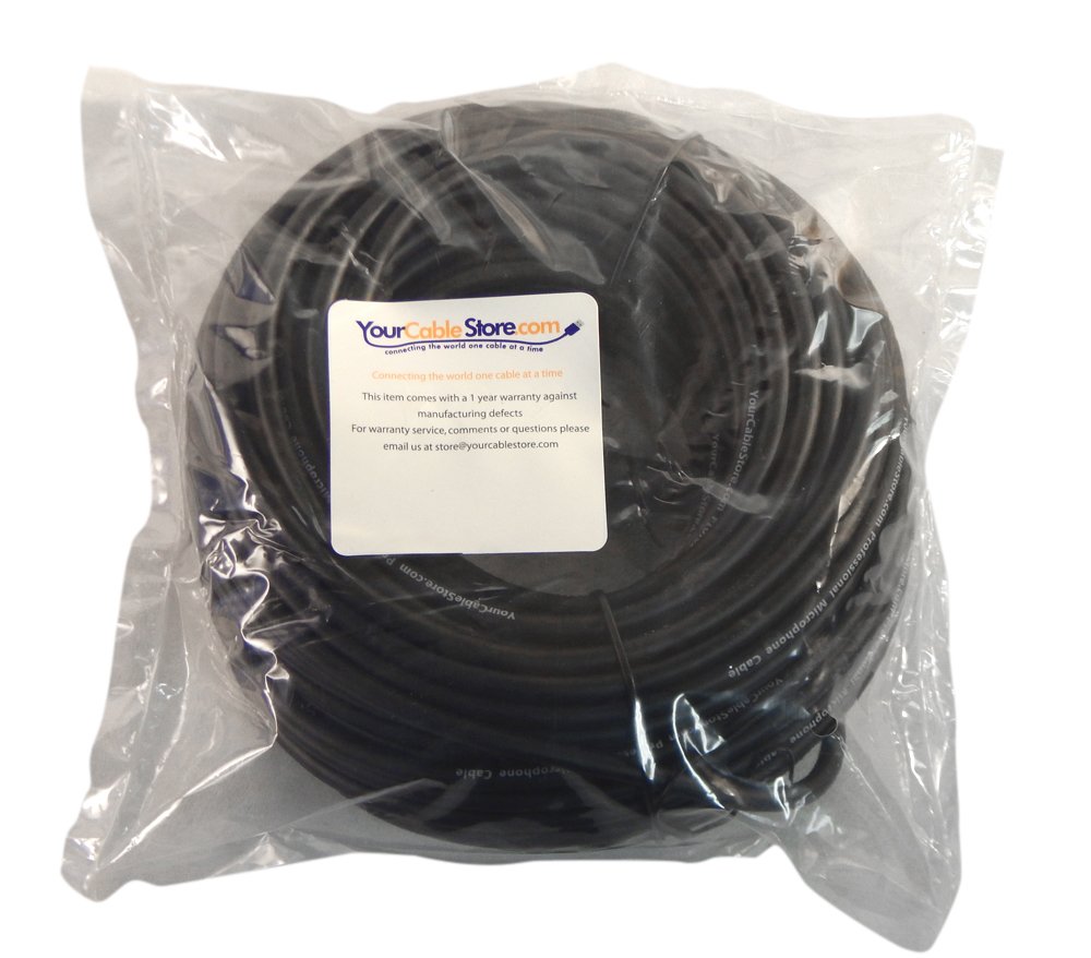 75 Foot XLR 3-Pin Male to Female Microphone Cable - Professional Audio Cable for Studio Recording, Live Performances & DJ Equipment