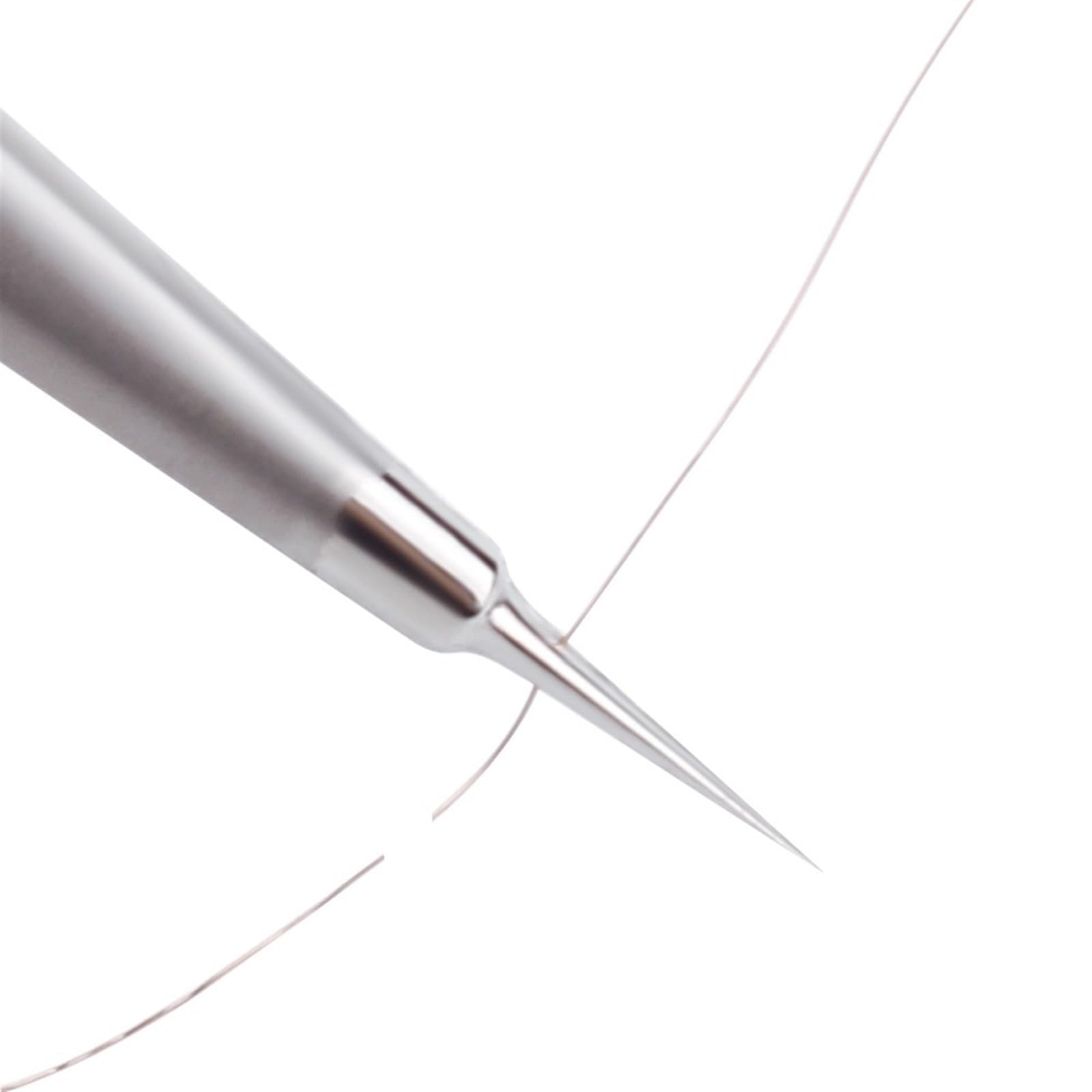 Precision Anti-Static Hair Removal & Electronics Repair Tweezers - Professional Industrial Forceps for Eyebrow Shaping, Jewelry Making & PCB Repair