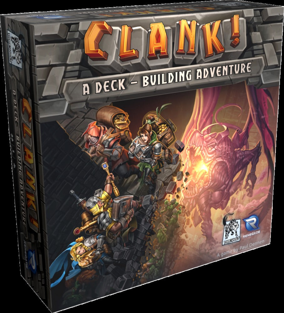 Clank! - Deck Building Adventure Board Game | Strategy Card Game for Family & Friends | Perfect for Game Nights & Parties