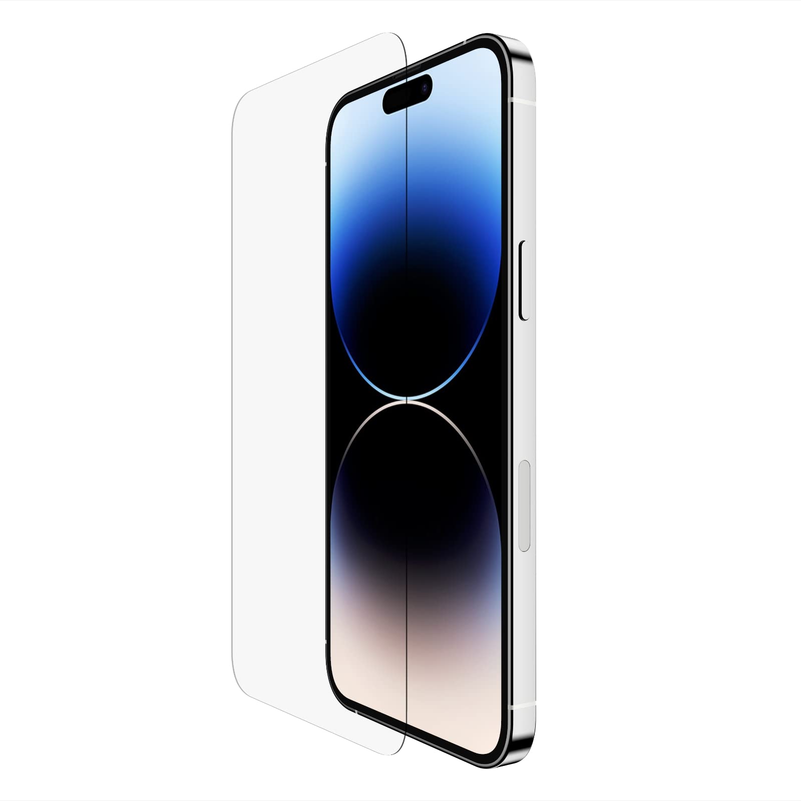 Belkin UltraGlass Screen Protector for iPhone 14 Pro Max - 9H Hardness Tempered Glass with Easy Installation Tray - Case Compatible - Perfect for Daily Protection & Gaming