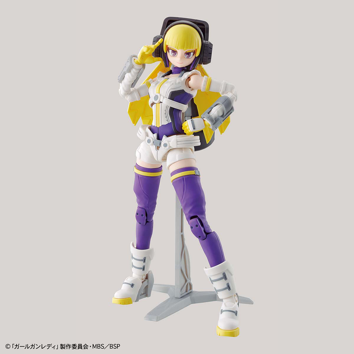 Bandai Girl Gun Lady Commander Charlotte Model Kit - Anime Action Figure for Collectors & Hobbyists - Perfect for Display, Cosplay & DIY Projects
