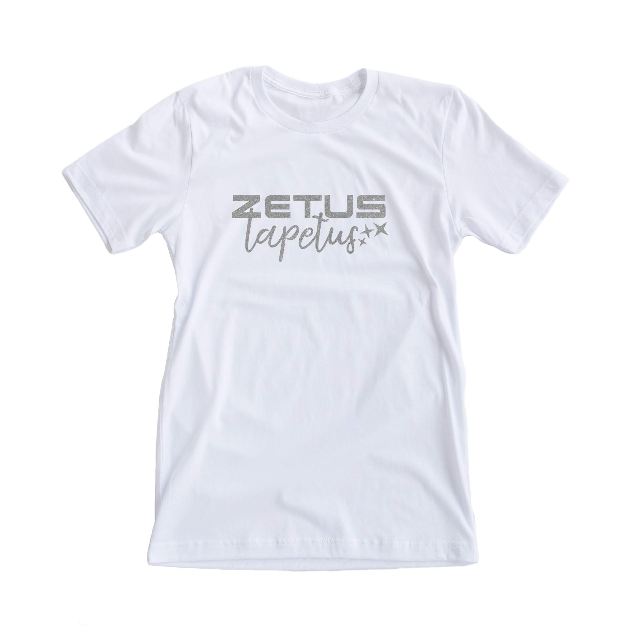 Zetus Lapetus Unisex T-Shirt - Zenon The Movie Inspired Graphic Tee - White Cotton Shirt for Men & Women - Perfect for Cosplay, Movie Nights & Fan Gifts