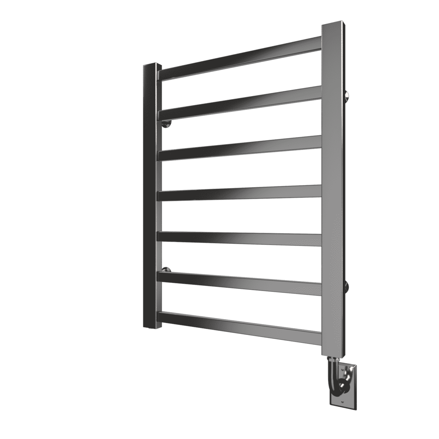 Tuzio Milano Hardwired or Plug-in Towel Warmer - 23.5