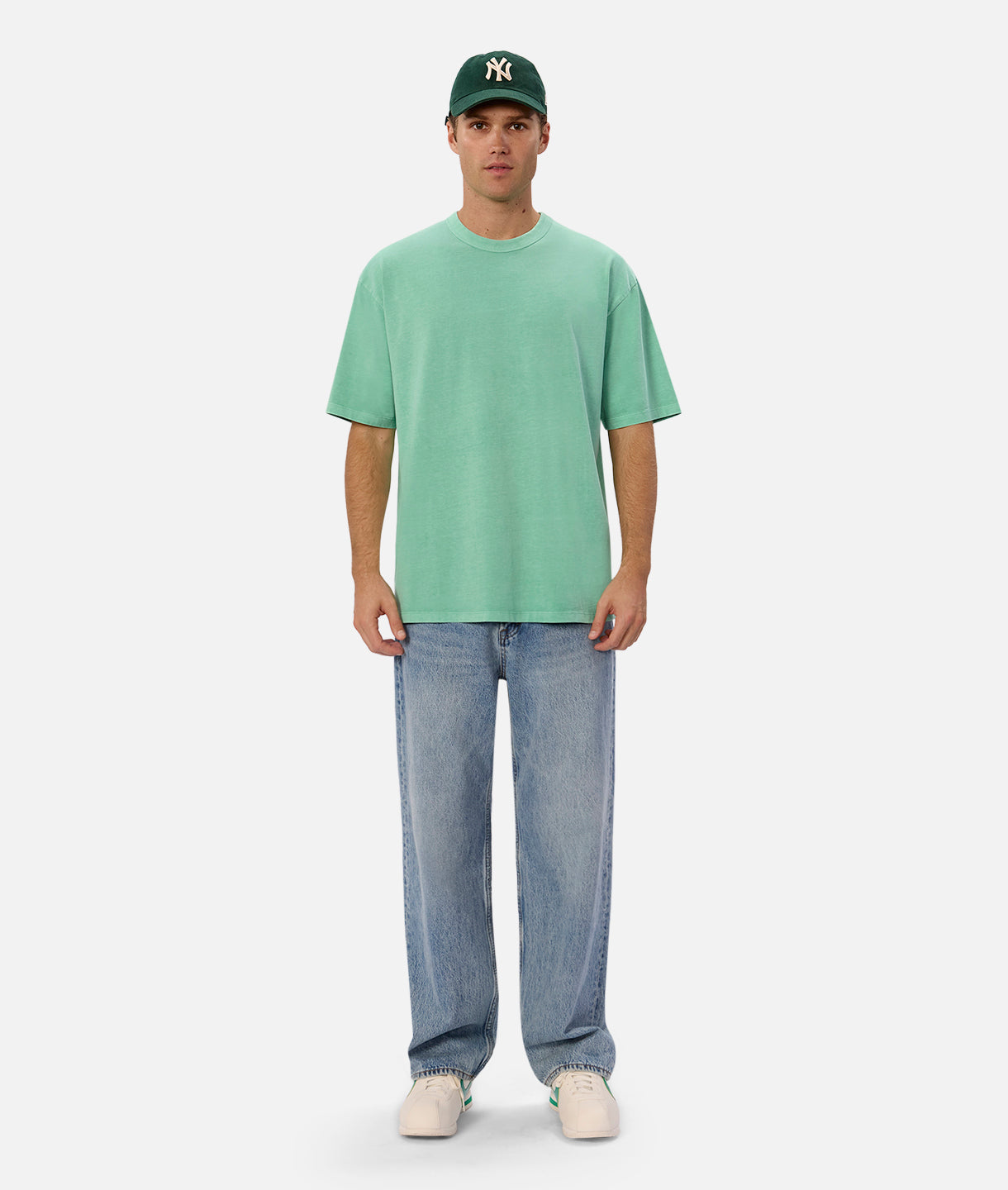 The Del Sur Tee - Soft Cotton T-Shirt for Men & Women | Spearmint Green | Casual Wear, Travel & Everyday Comfort