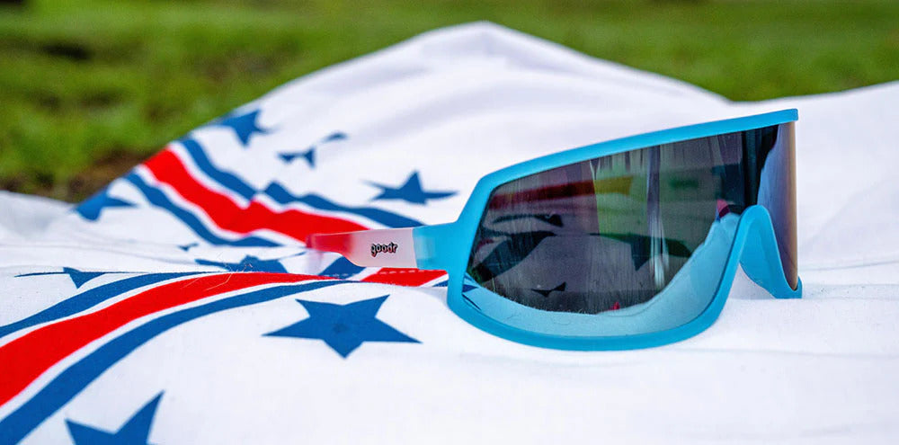 Goodr Scream If You Hate Gravity Sunglasses - Polarized UV Protection for Running, Cycling & Outdoor Sports
