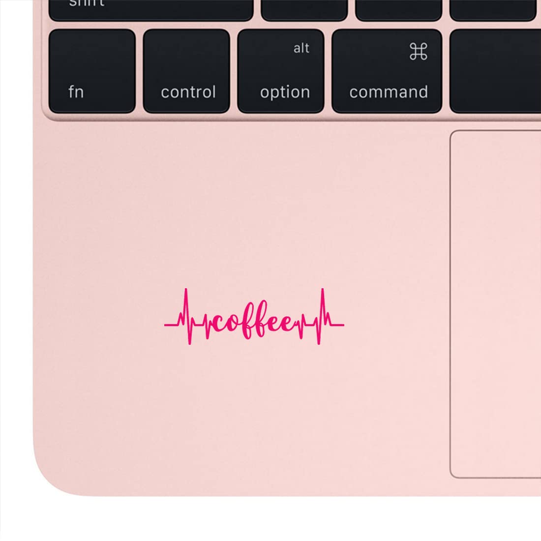 Premium Waterproof Vinyl Decal Stickers Set of 2 - Coffee Heartbeat Addicted Design for Laptop, Phone, Helmet, Car, Mug & Home Decor - Perfect for Coffee Lovers & Office/College Gifts