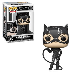 Batman Returns Catwoman Pop! Vinyl Figure #338 - Collectible DC Comics Movie Character for Display & Gifts