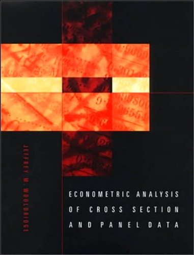 Econometric Analysis of Cross Section and Panel Data by Jeffrey M. Wooldridge - 1st Edition Hardcover (2001) | Econometrics Textbook for Graduate Students & Researchers | Perfect for Econometrics Courses, Academic Research & Data Analysis