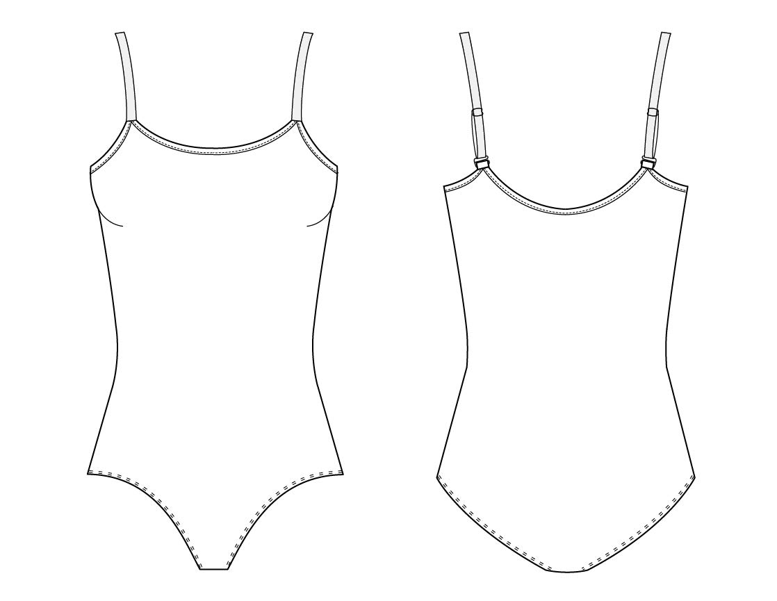 Bloch Women's Zena Adjustable Strap Camisole Dance Leotard with Built-in Bra - Perfect for Ballet, Jazz & Contemporary Dance Classes