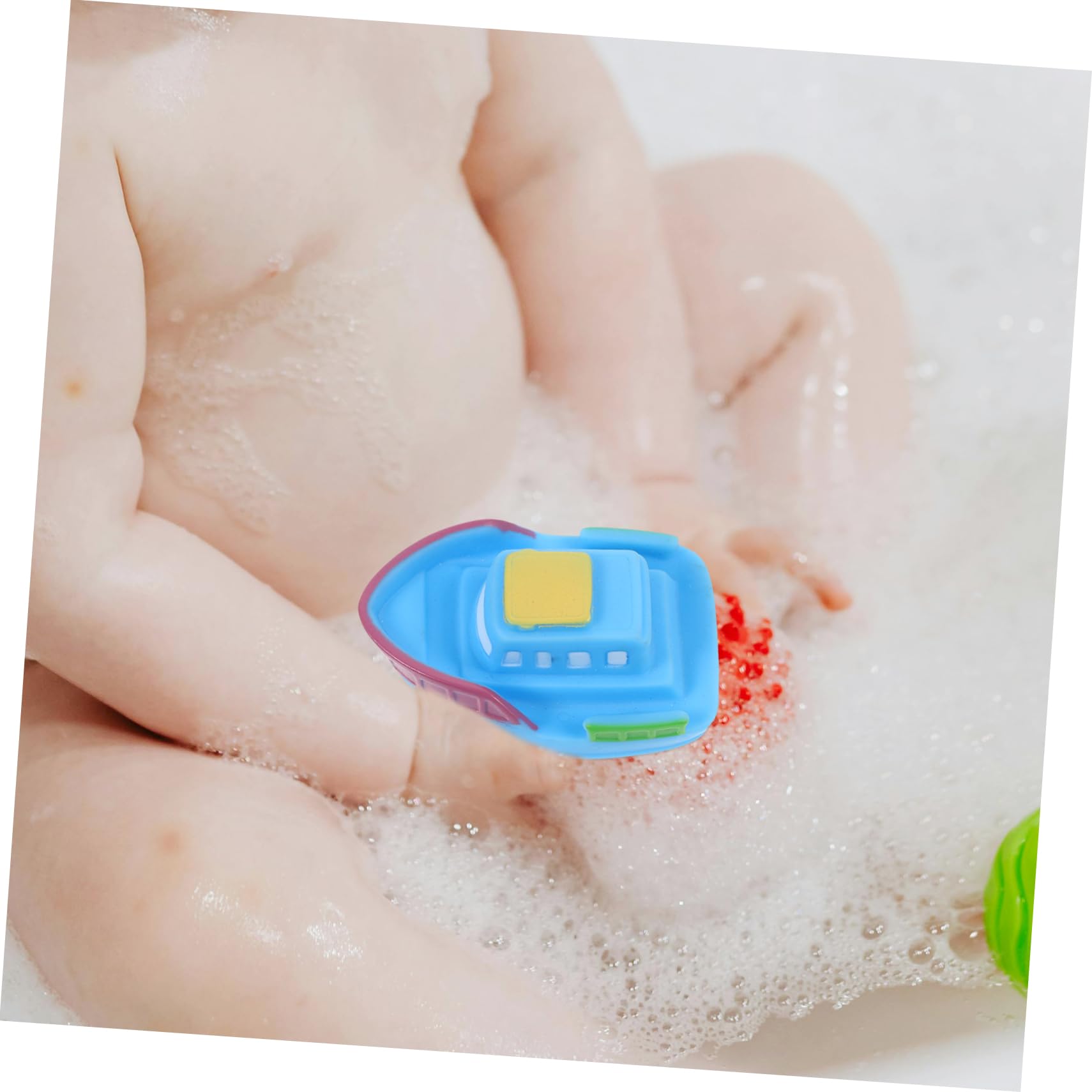 Gogogmee Early Education Bath Toys for Toddlers - Safe Vinyl Bathtub Toys for Kids, Fun Learning & Sensory Play During Bath Time