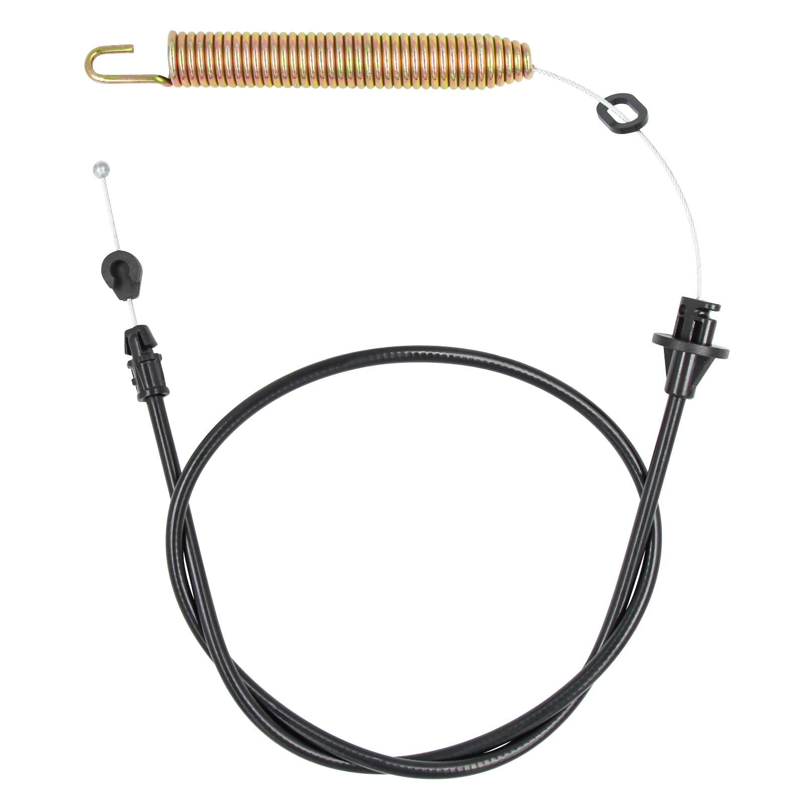 **Deck Engagement Clutch Cable for AYP Husqvarna Poulan Roper Craftsman Lawn Mowers - Compatible with Models 169676, 175067, 532175067, 532169676, 21547184 - 42