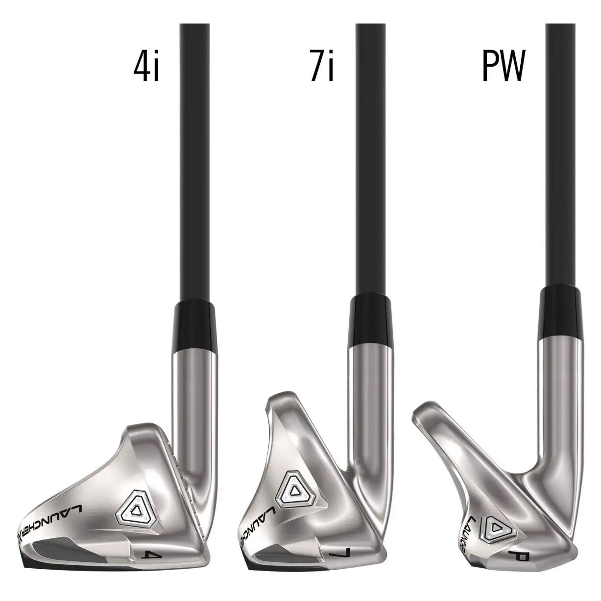 Cleveland Launcher XL Halo 5 DW Men's Right Hand Golf Irons Set - Forged Steel Clubs for Distance & Accuracy | Perfect for Golf Course Play & Driving Range Practice