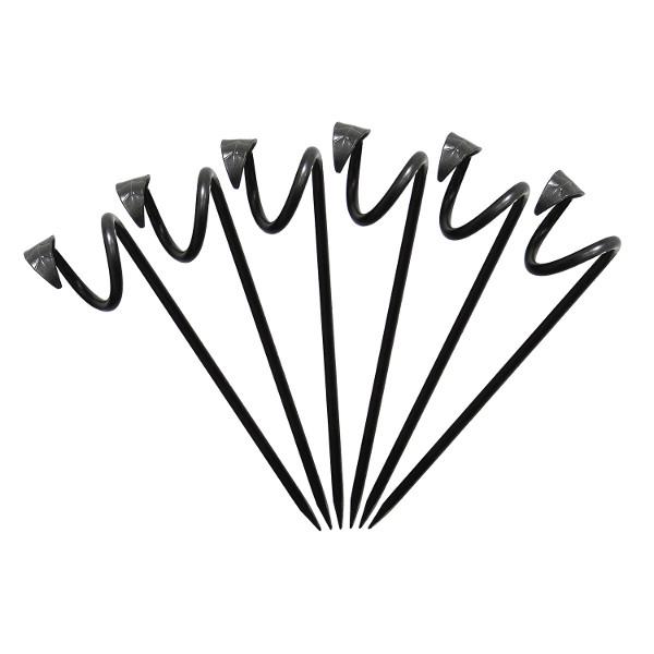 6-Pack Heavy Duty Hose Guards & Guides for Garden, Yard, and RV – Durable Water Hose Protectors to Prevent Kinks & Tangles