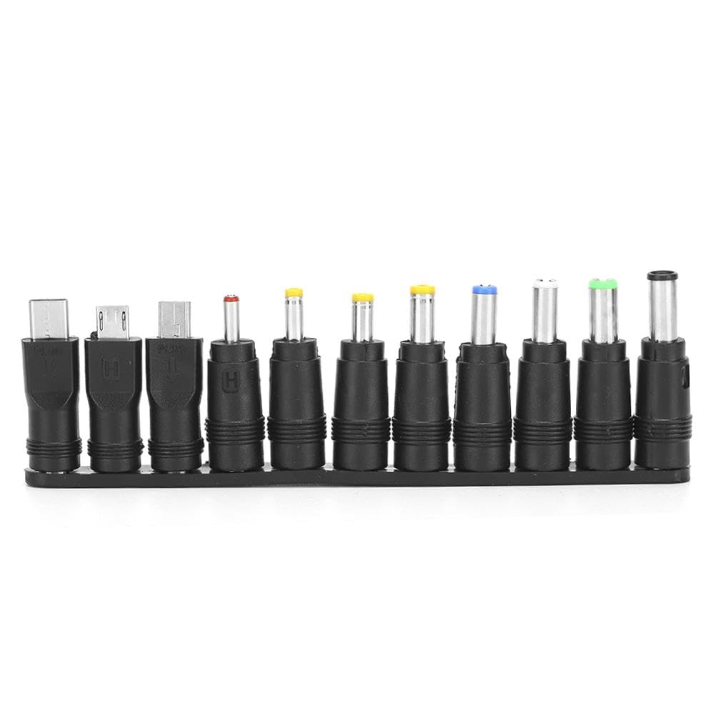 Universal DC Female to Female Connector Set with 5x 1mm & Micro USB Chargers - Fast Charging & Data Transfer for Phones, Cameras, Drones - Perfect for Travel, Home & Office Use
