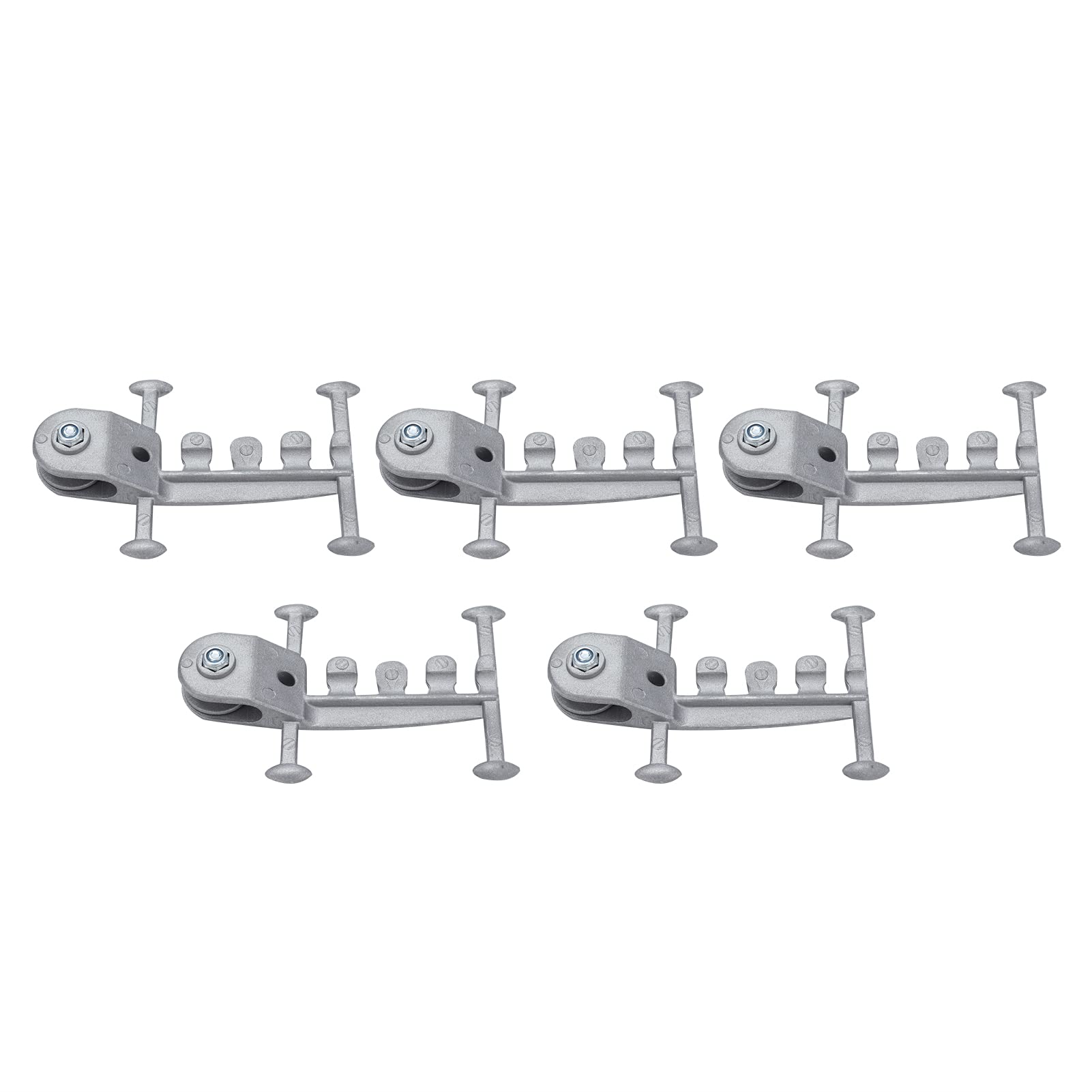 WNSC Greenhouse Fixing Tool Kit - 5PCS Heavy Duty Greenhouse Pulley System for Agriculture & Livestock Farms | Perfect for Greenhouse Maintenance, Plant Support & Farm Equipment Repair