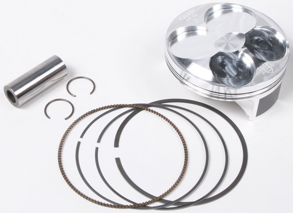 Vertex 23515A High Compression Piston Kit - Performance Upgrade for Motorcycles, ATVs & Dirt Bikes - Enhanced Engine Power & Durability for Off-Road Racing & Trail Riding