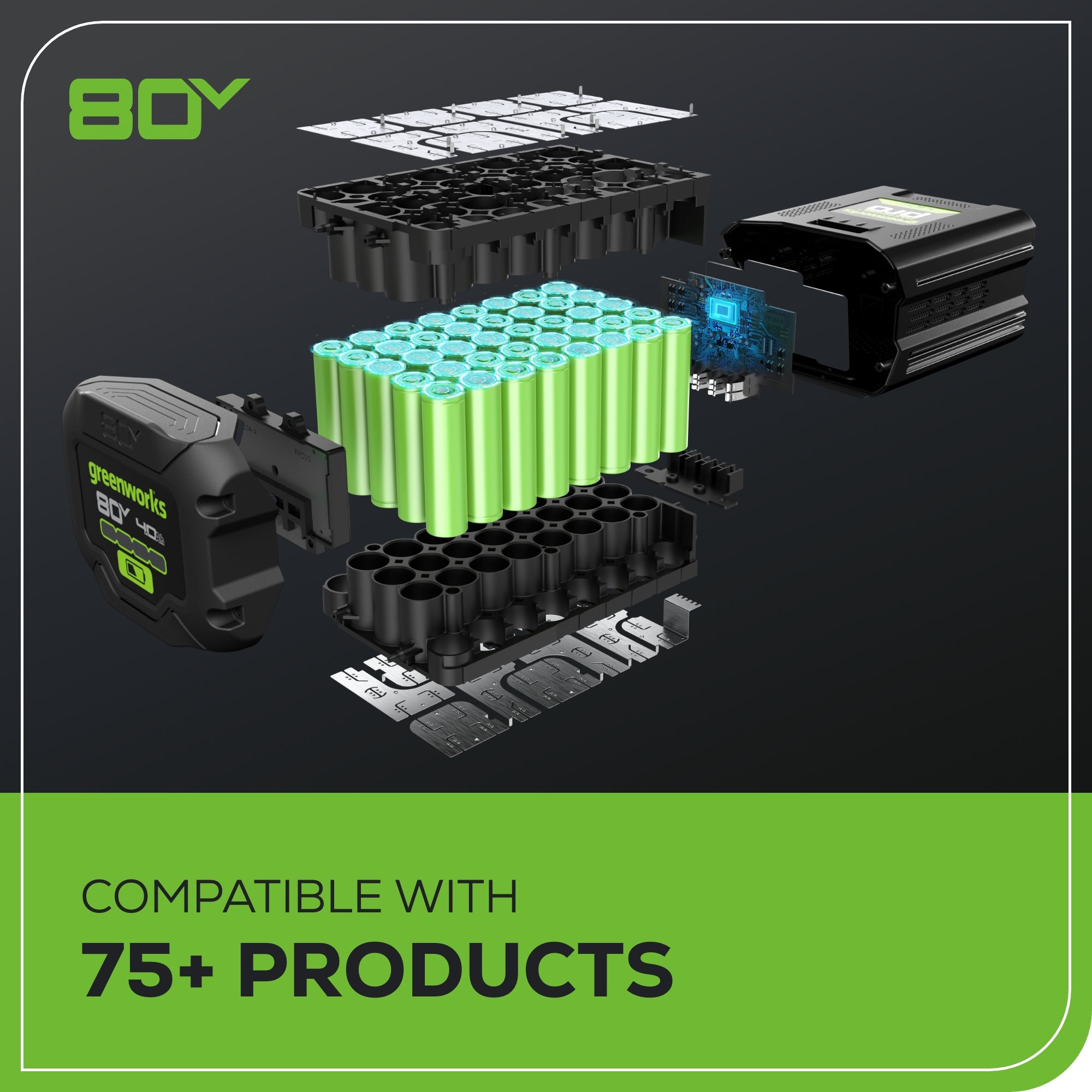 Refurbished 80V 21