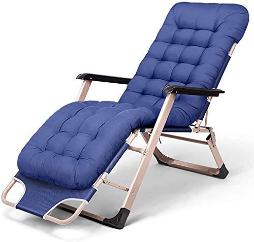Adjustable Zero Gravity Folding Lounge Chair - Portable Recliner for Outdoor, Beach, Garden, Camping & Indoor Relaxation | Perfect for Sunbathing, Fishing & Lunch Breaks