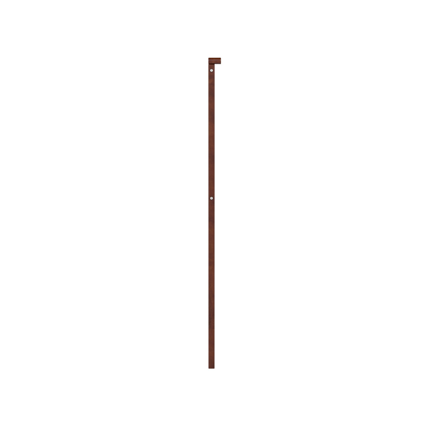 AFI Mission Queen Solid Wood Headboard with USB Charging Ports - Walnut Finish for Bedroom Decor - Perfect for Modern and Farmhouse Style Homes