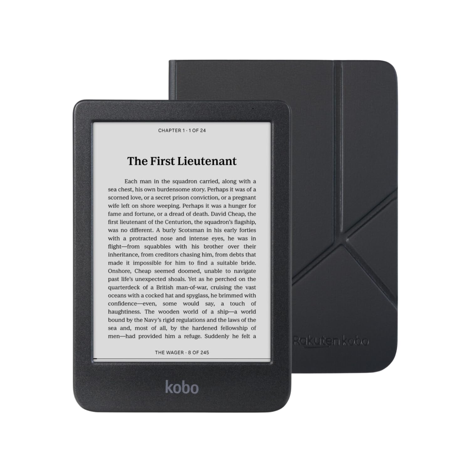 Kobo Clara BW eReader with Protective SleepCover Case Bundle - 6