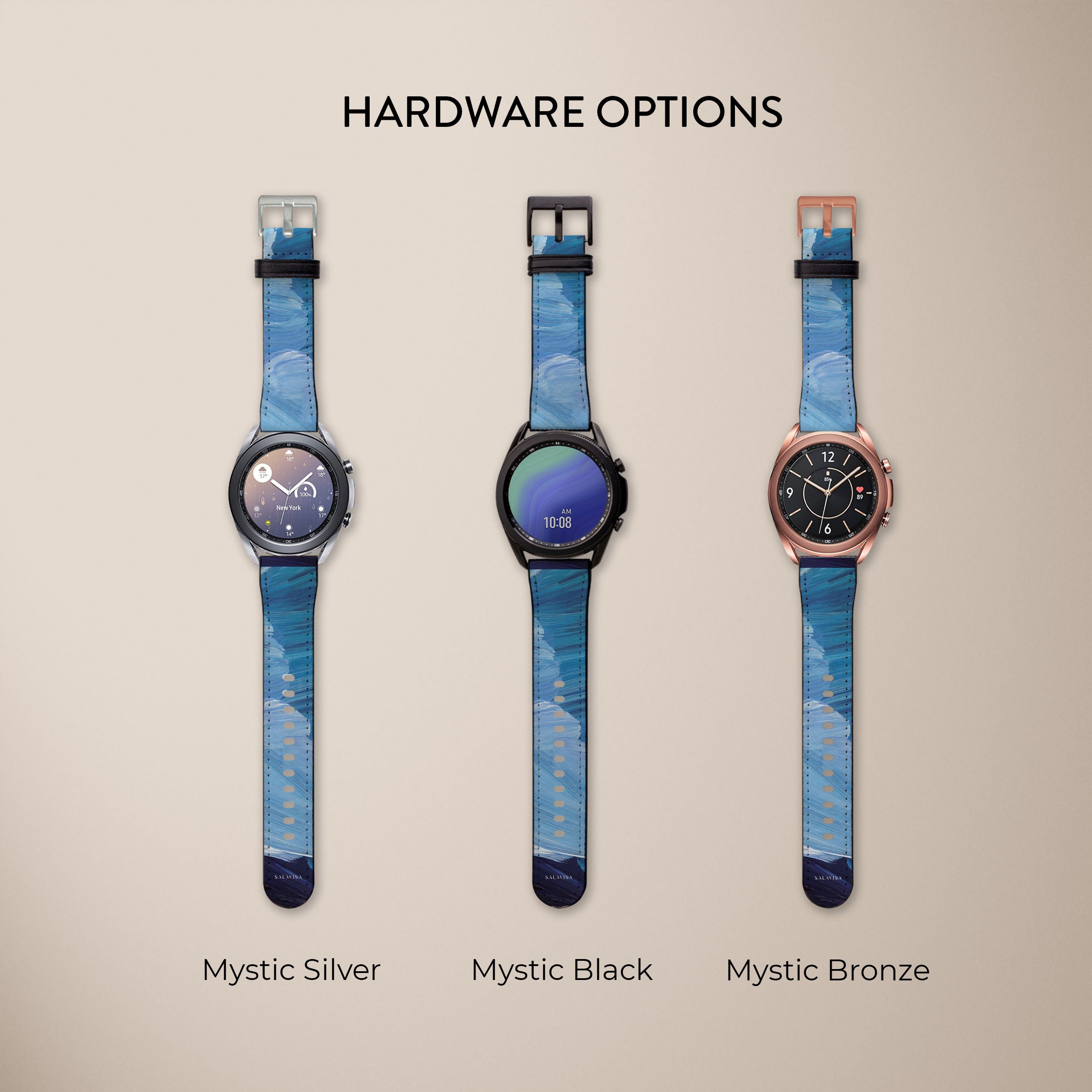 Premium Winter Canvas Galaxy Watch Band - Durable & Stylish Replacement Strap for Samsung Galaxy Watch - Perfect for Outdoor Activities & Cold Weather Wear