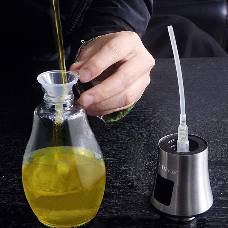 Premium 200ml Olive Oil Sprayer for Cooking - Non-Aerosol Oil Mister Bottle for Healthy Salad Dressing, BBQ Grilling, Baking & Roasting | Perfect for Kitchen, Camping & Outdoor Cooking