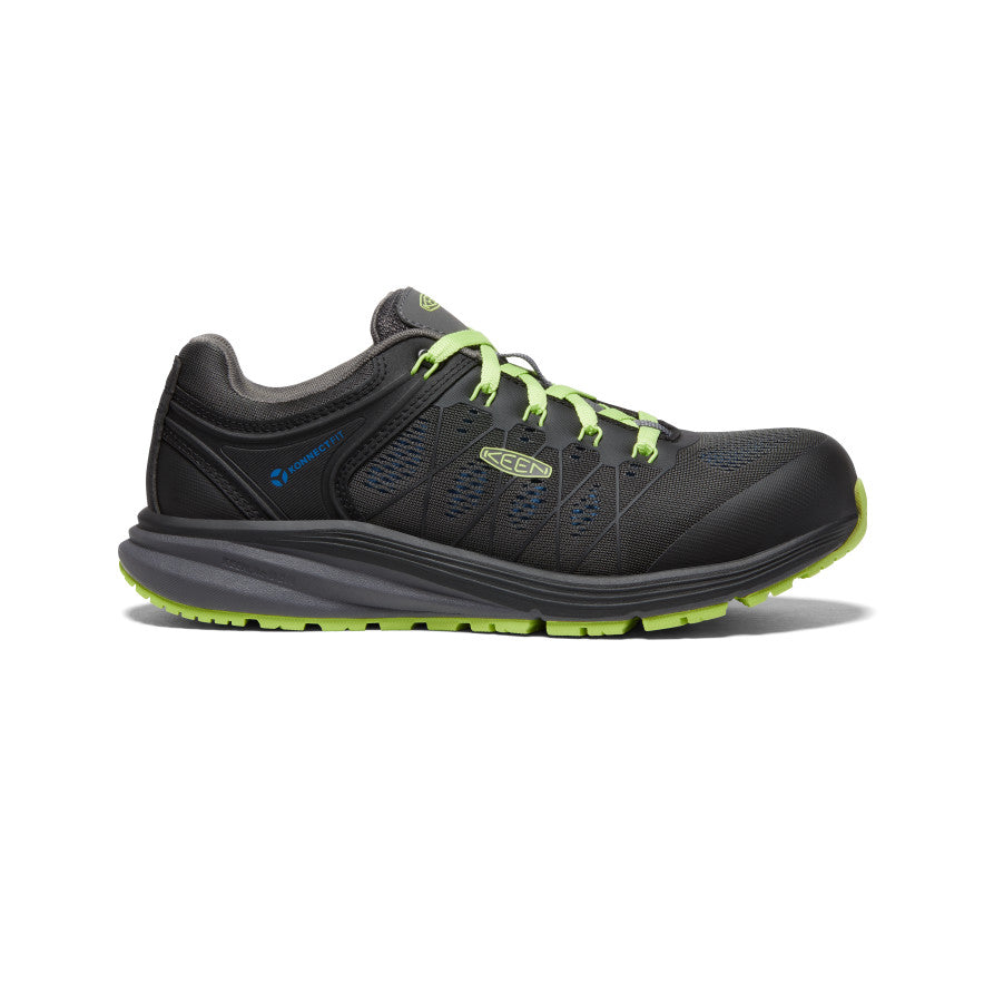 Men's Vista Energy Carbon Toe Work Boots - Magnetic Safety & Green Glow for Night Visibility | Ideal for Construction, Warehouse & Outdoor Work