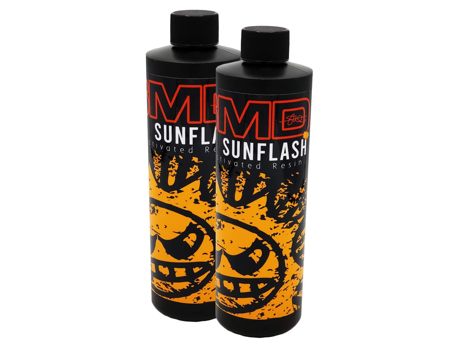 UV Activated Resin for Jewelry Making & Crafts - 16oz SMD SunFlash Epoxy Resin (1 Pack) - Perfect for DIY Art, Resin Molds & UV Curing Projects