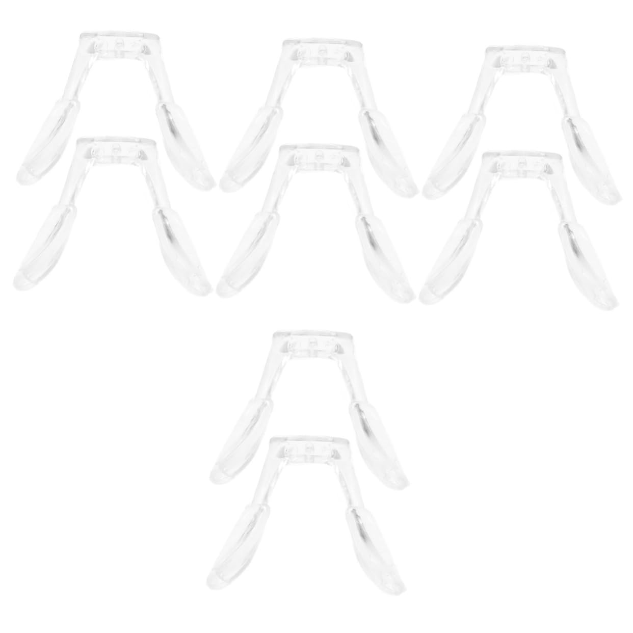 Minkissy 8-Pack Silicone Nose Pads for Glasses - Soft, Flexible Replacement Nose Pads for Eyeglass Frames - Comfortable Support for All-Day Wear - Perfect for Reading, Working & Outdoor Activities