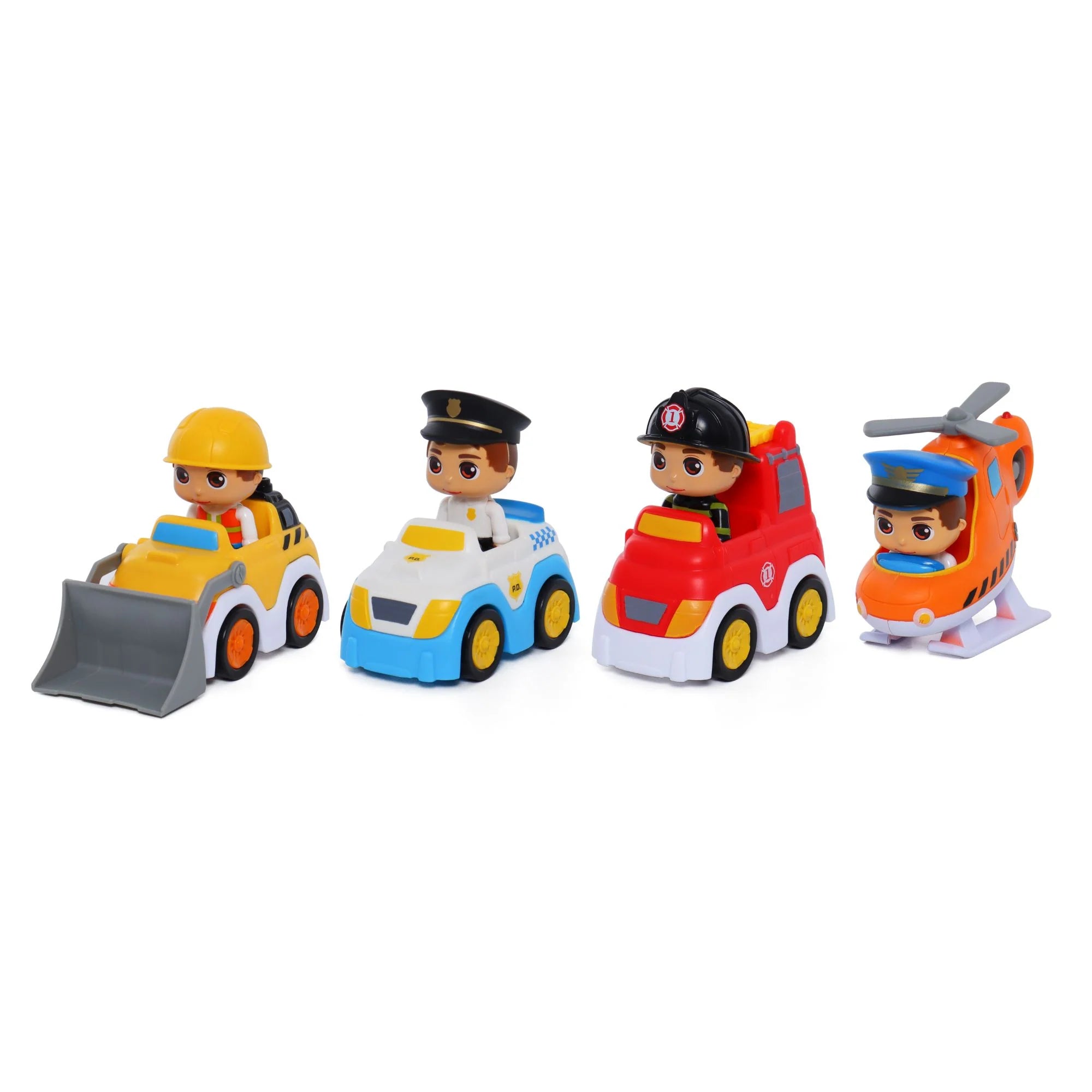 My Little Kids Small City Vehicle Assorted Styles - Toy Cars for Toddlers & Preschoolers - Perfect for Pretend Play, Birthday Gifts & Early Learning