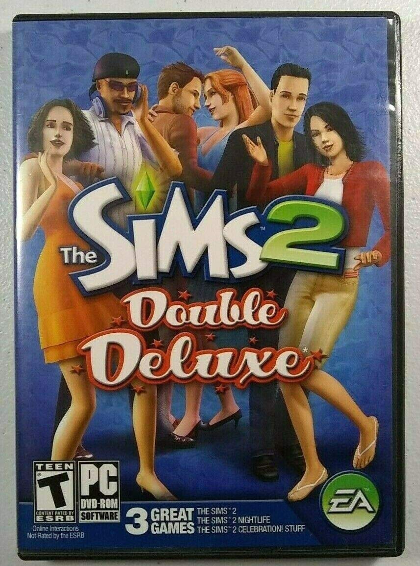 The Sims 2: Double Deluxe - PC Game Expansion Pack | Life Simulation & Virtual World Building | Perfect for Casual Gamers & Creative Storytellers