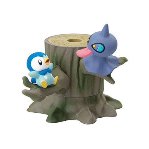 Pokemon Forest Series 3 Stackable Tree Re-ment 2.5 Inch Collectible Action Figures - Perfect for Anime Fans, Home Decor & Gift Giving