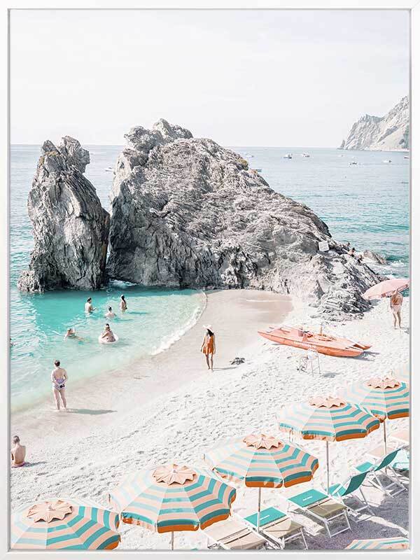 Stunning Positano Morning Canvas Art Print - Italian Coastal Wall Decor for Living Room, Bedroom & Office