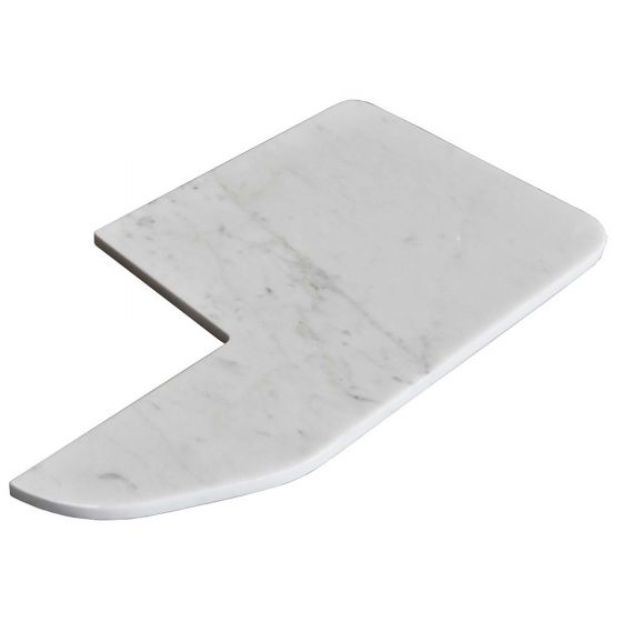 Globe FS12TRAY MARBLE Marble Receiving Tray for Globe FS12 Commercial Food Slicer - Perfect for Delis, Restaurants & Catering Businesses