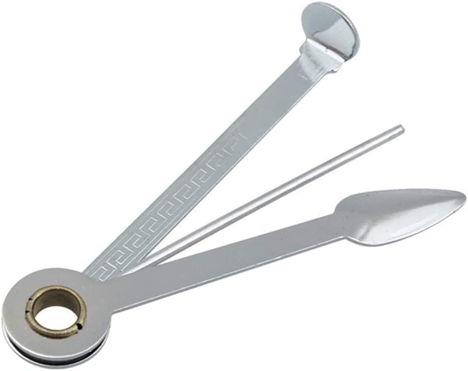 3 in 1 Stainless Steel Smoking Pipe Cleaning Kit - M6C3 Pipe Reamer, Tamper & Cleaner Tool Set for Tobacco & Herbal Pipes | Perfect for Daily Maintenance & Deep Cleaning
